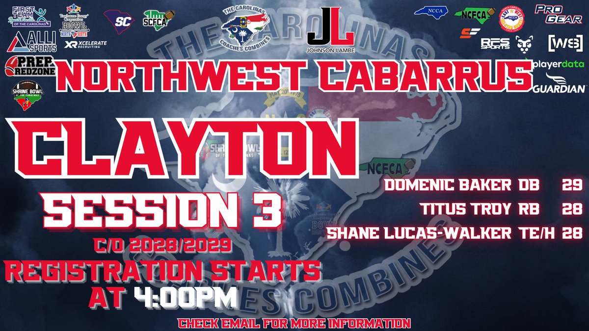 Carolinas Coaches Combine tweet media