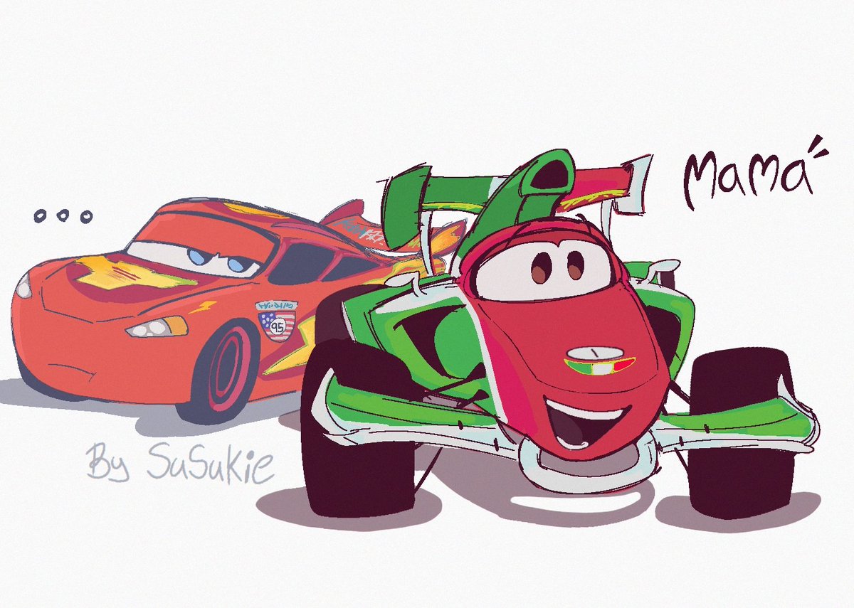 Susuqui868546's tweet photo. Hello mamá

#cars #Pixar #fanart #francescobernoulli #Lightningmcqueen https://t.co/AcIQVowVvB