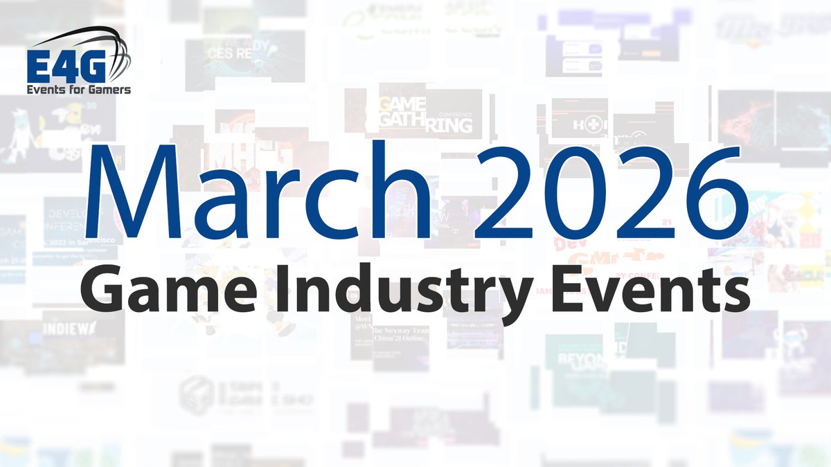 Game Conference+Convention Industry Event Calendar tweet media