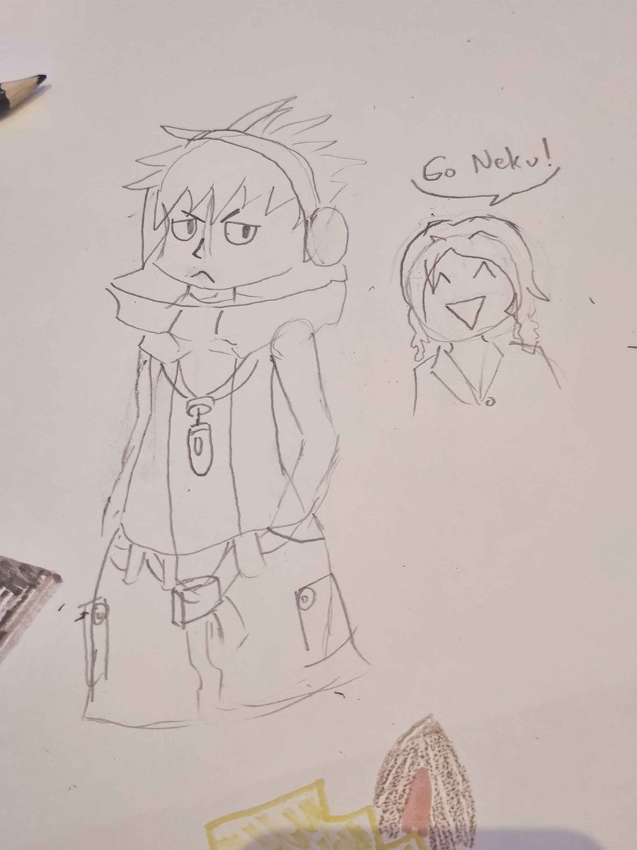 #twewy neku and gnoshua doodle