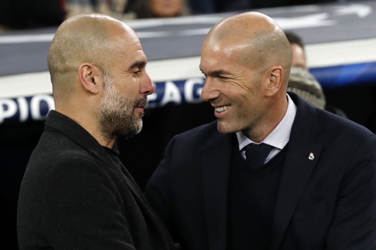 MadridUniversal's tweet photo. 🚨 Pep Guardiola: "Zinedine Zidane was too good, too good. He’s one of the greatest, the way he played football, his behavior, he was a gentleman."

"Then as a manager, he won 3 UCL’s with Real Madrid. Football deserves personalities and human beings like Zidane." https://t.co/LVNwftTxnX