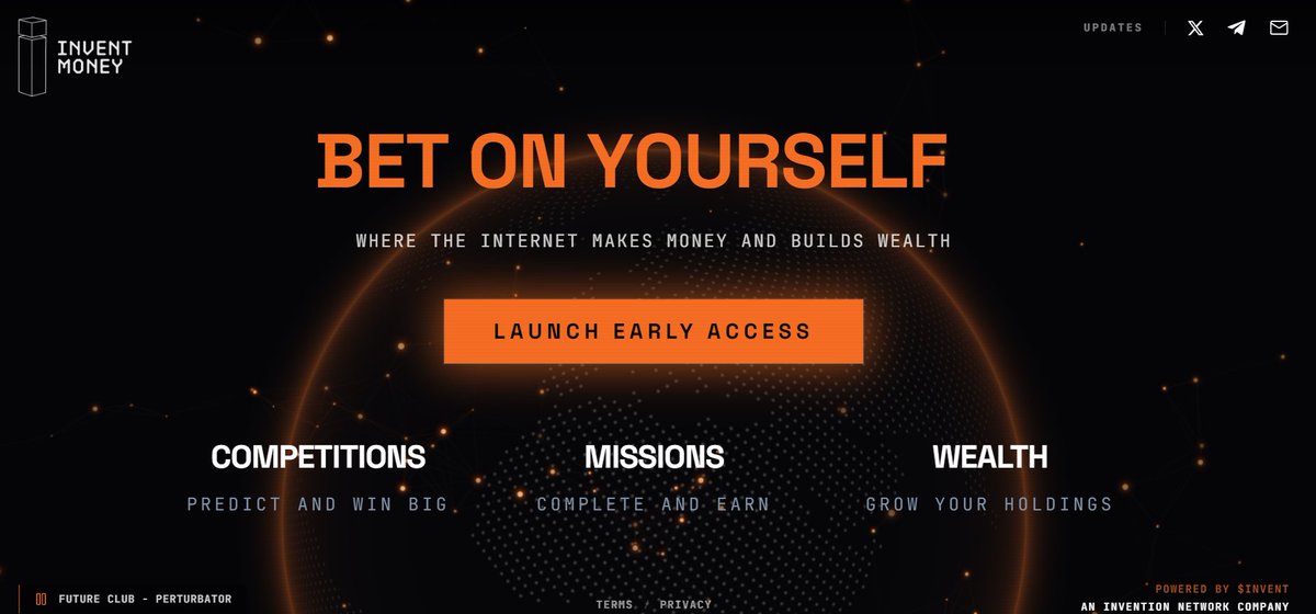 My predict which influencer, creator, or celebrity first to tag <a href="/InventMoneyApp/">InventMoney</a> is <a href="/balajis/">Balaji</a>