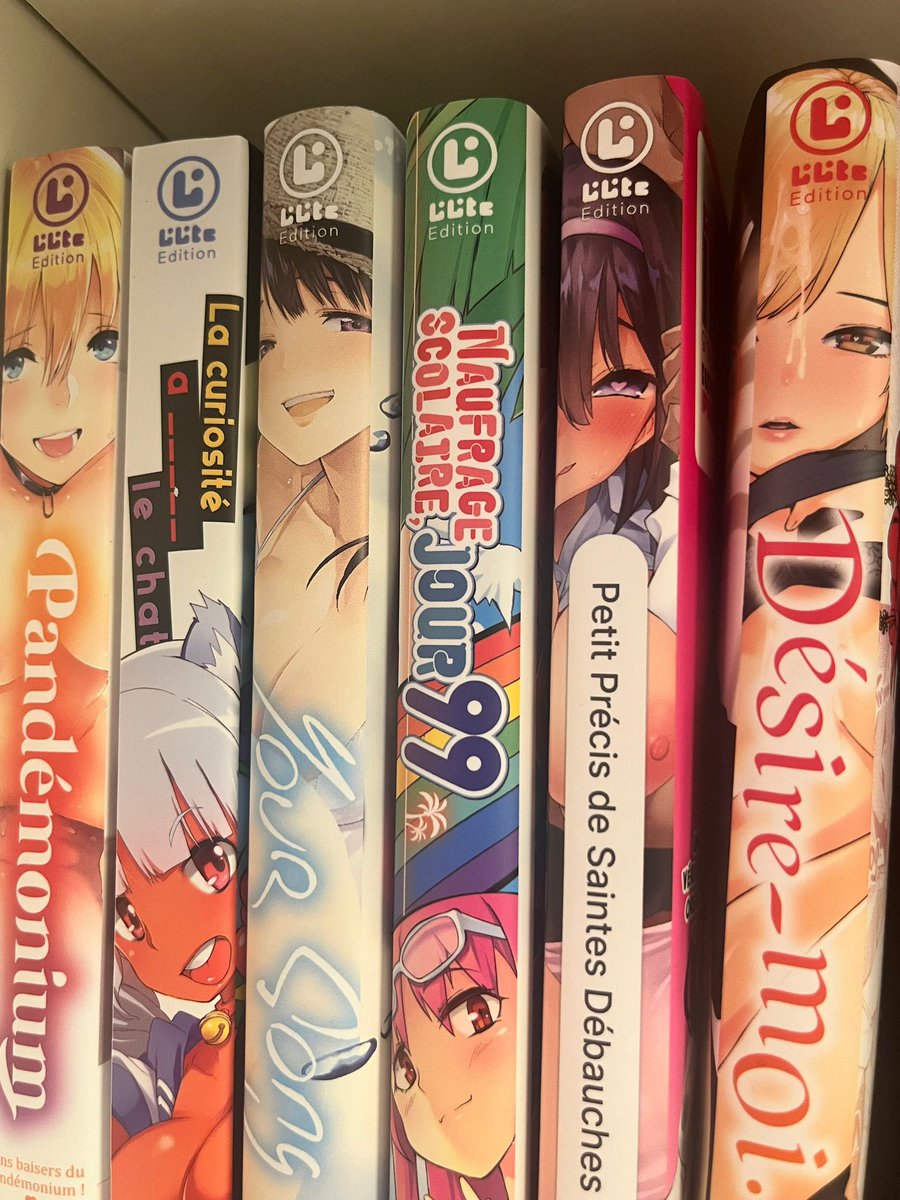 LiLite's tweet photo. Faut vraiment être un malade pour sortir une maison d’édition hentai en format papier https://t.co/YfnacYBnYb