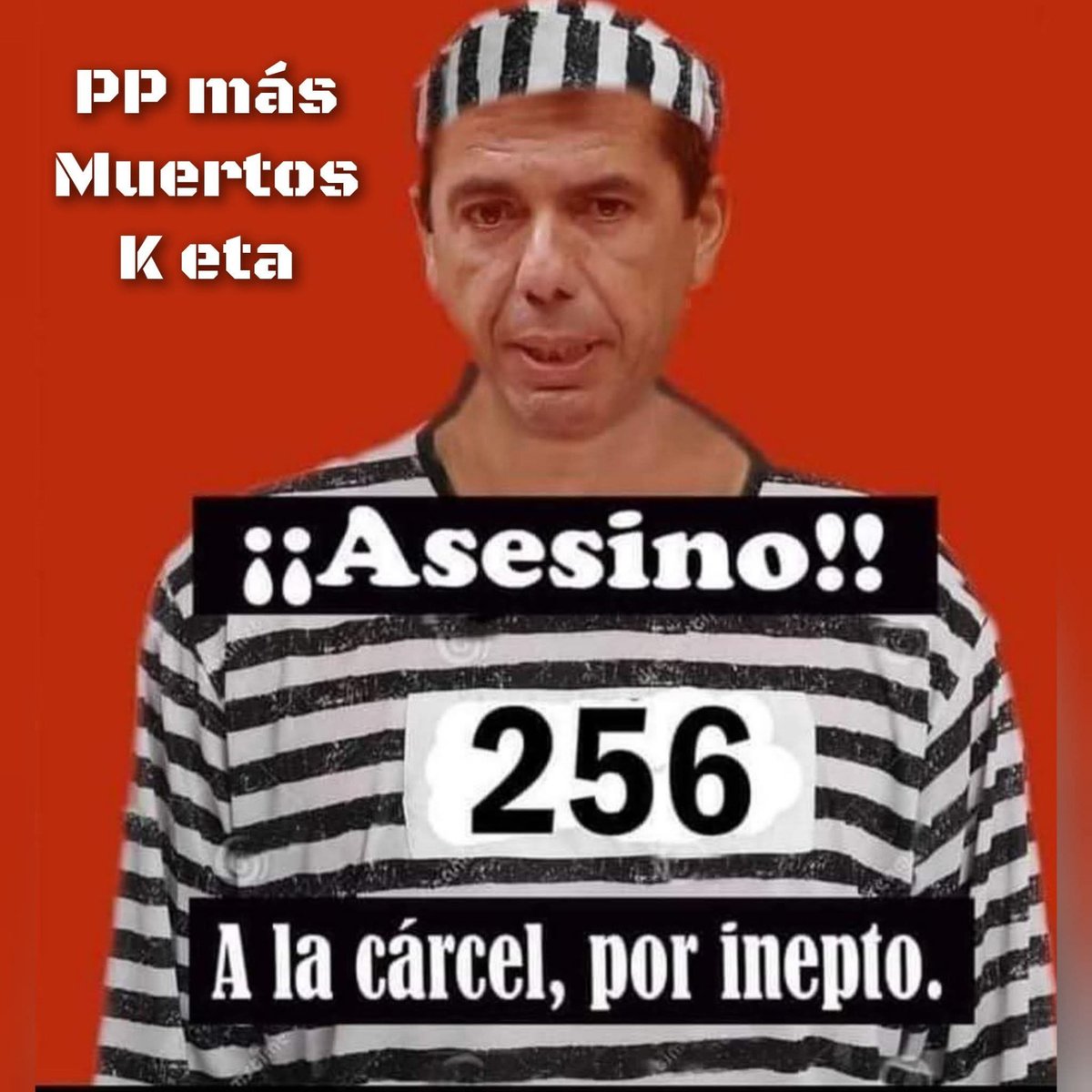 CorellaTej7982's tweet photo. Carlos Mazón a prisión !! 💀💀💀☠️☠️☠️😓😓😓🥲🥲🥶🥶🤨🤨🤨💩💩💩🫣🫣🫣🤢🤢🤢🤯🤯🤯🥹🥹🤮🤮🤬🤬☹️☹️☹️ https://t.co/20qqB9CGy8