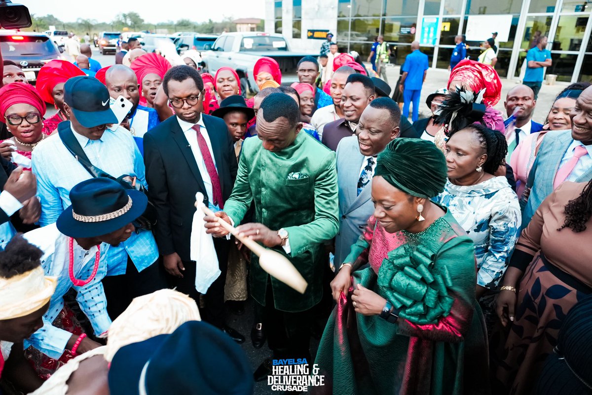 Bayelsa, we have arrived in the Name of Lord and we did not come empty. We came with the fragrance of God’s mercy!

Beloved, where mercy reigns, new beginnings emerge.

Bayelsa, prepare your heart. This is your moment of lifting, your season of help, your hour of divine