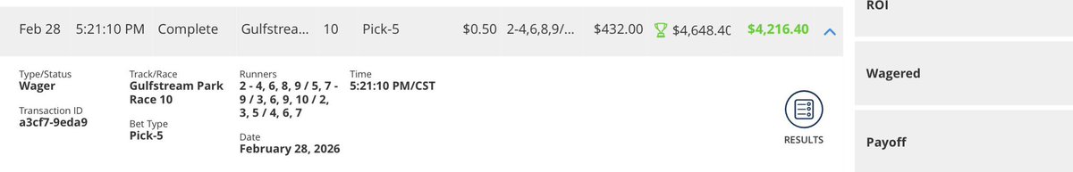 ramiropoker01's tweet photo. Pick 5 ✅✅ tamos ruline 🔥 a Pokerstars también le di🥳 pero cada que vez que publico un ticket grande ganador , me la restringen 😂😂 https://t.co/HNrZI6d49H