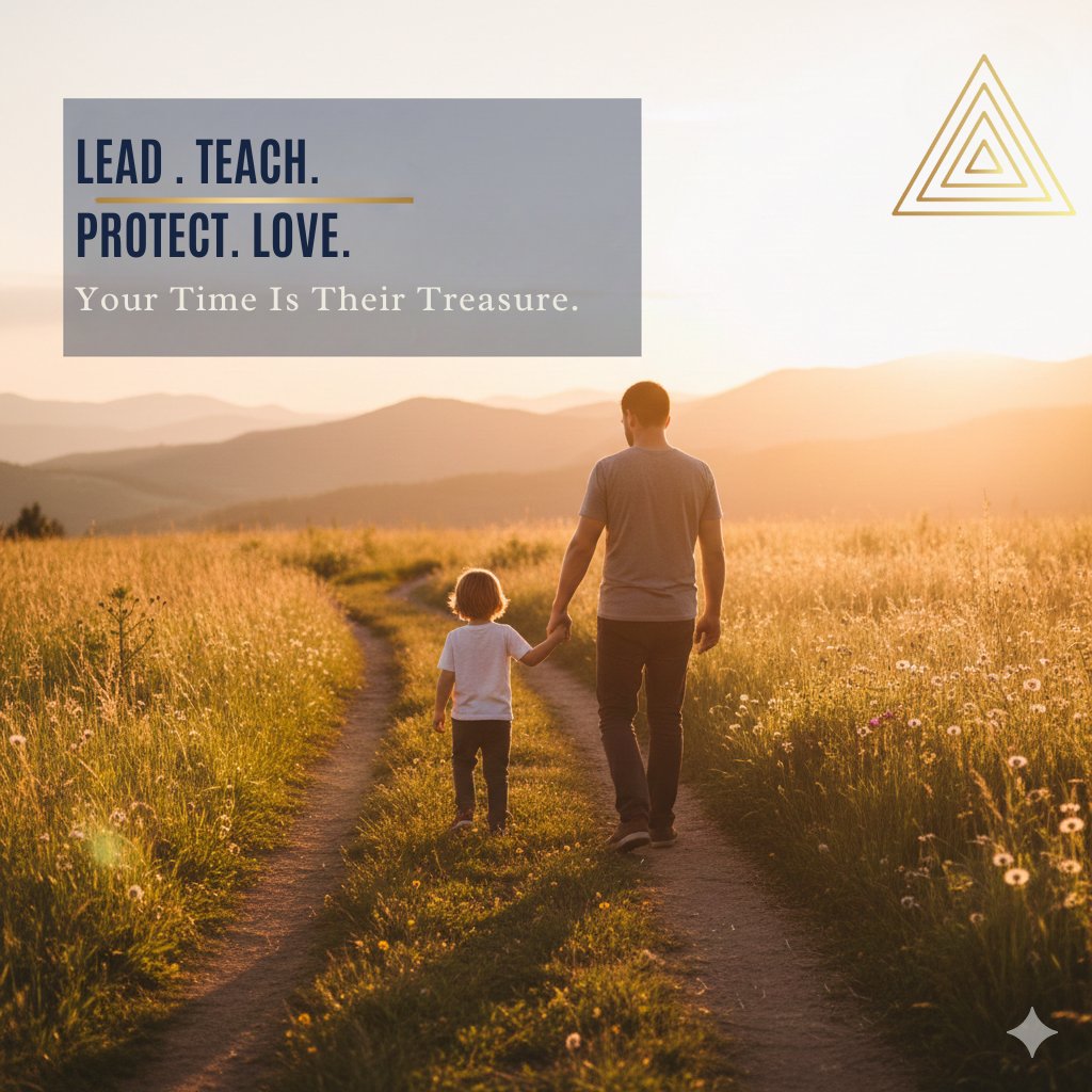 FatherFFormula's tweet image. LEAD. TEACH. PROTECT. LOVE.
 Your time is their treasure.

#Fatherhood #LeadWithLove #PresentDad #DadLife #YourTimeIsTheirTreasure #ModernFather #FamilyFirst #IntentionalParenting #LegacyDad