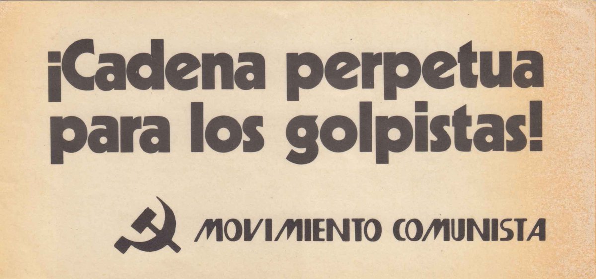 ArchivoTLE's tweet photo. La reacción del Movimiento Comunista (MC) frente al golpe fascista del 23-F https://t.co/B2pavgtG63