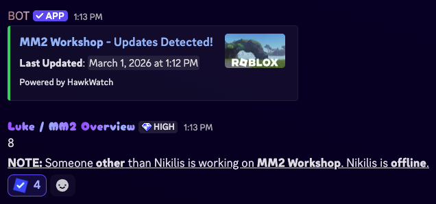 MM2 Overview tweet media