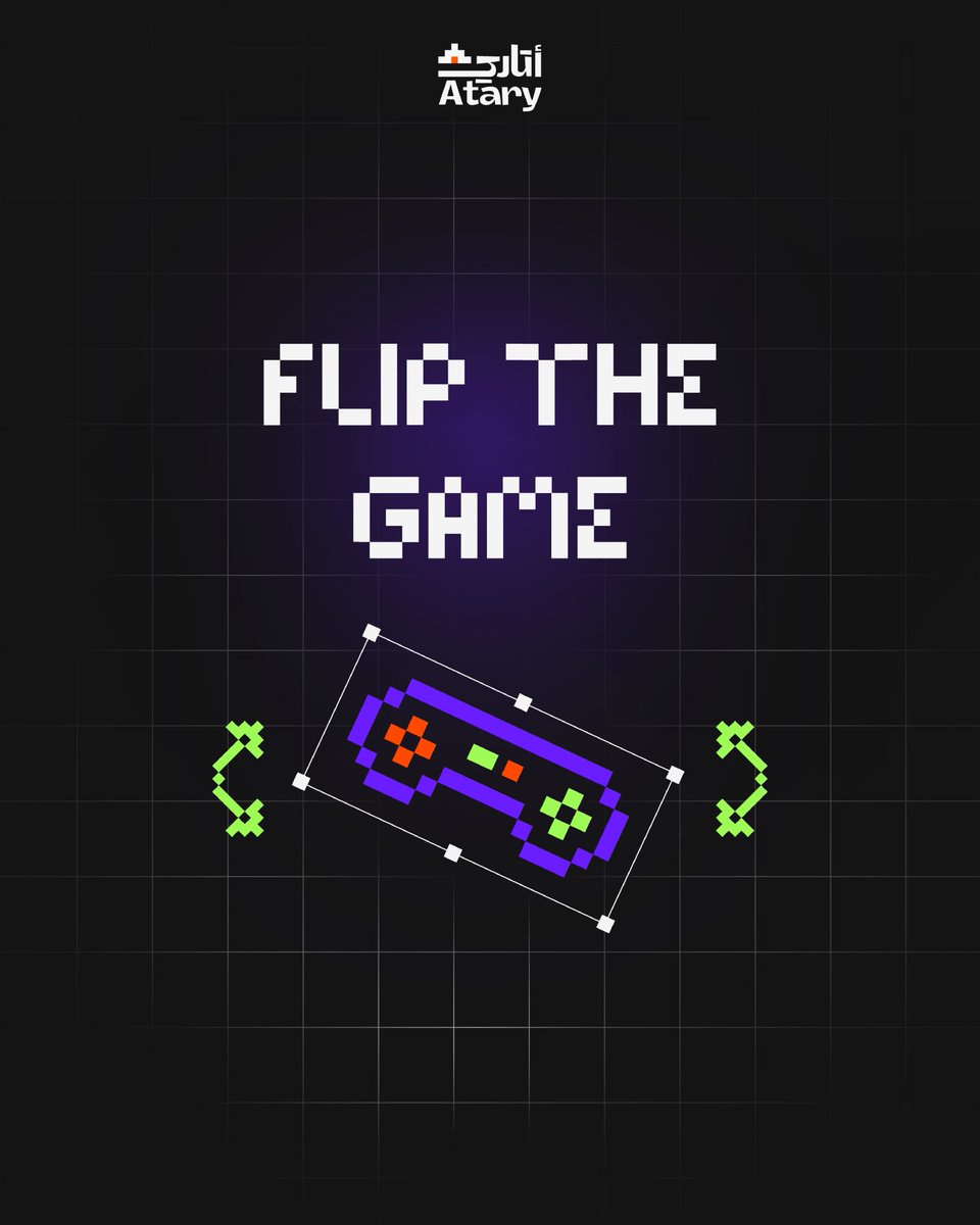 Atarysaudi's tweet photo. Atary.. flip the game. https://t.co/SjflRiDOsA