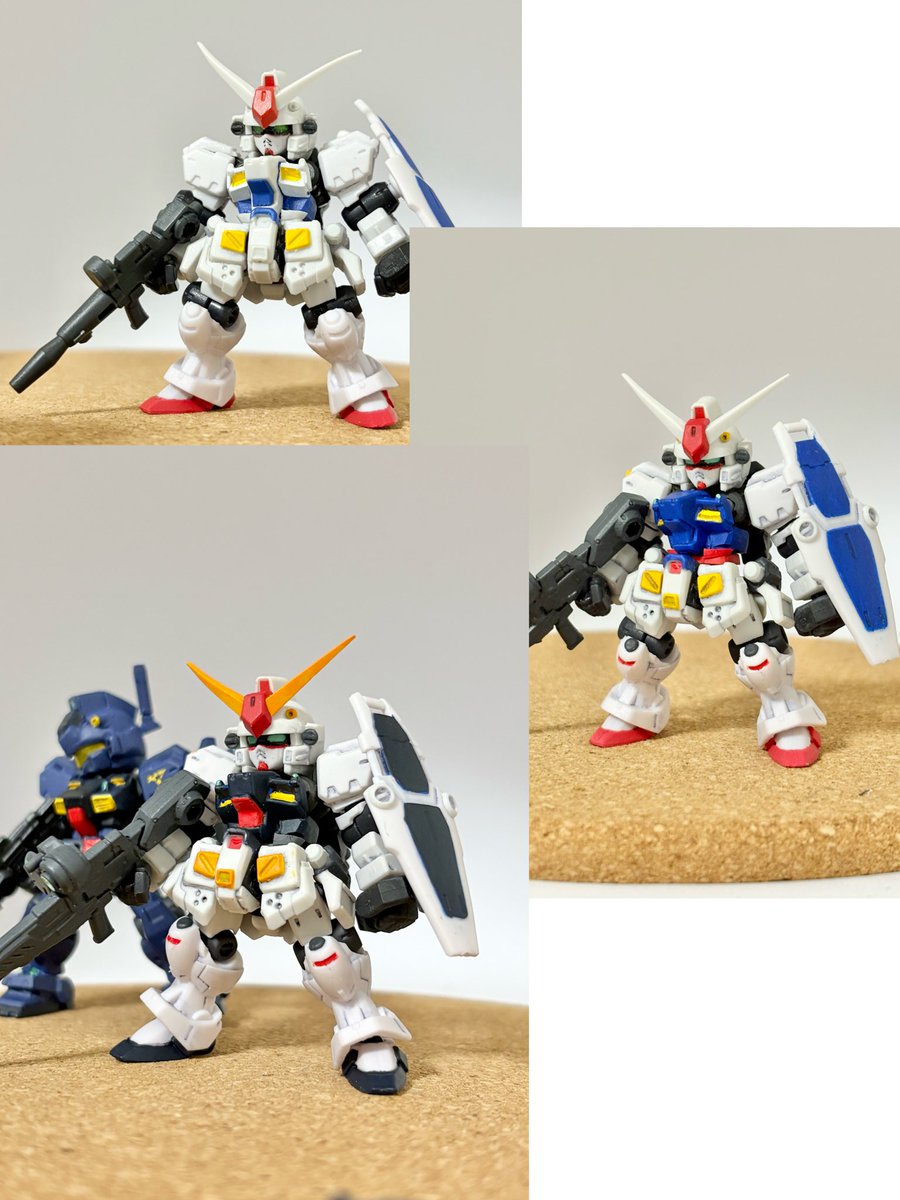 2回塗っていくスタイル( ˙-˙ ) #モビルスーツアンサンブル #これを見た