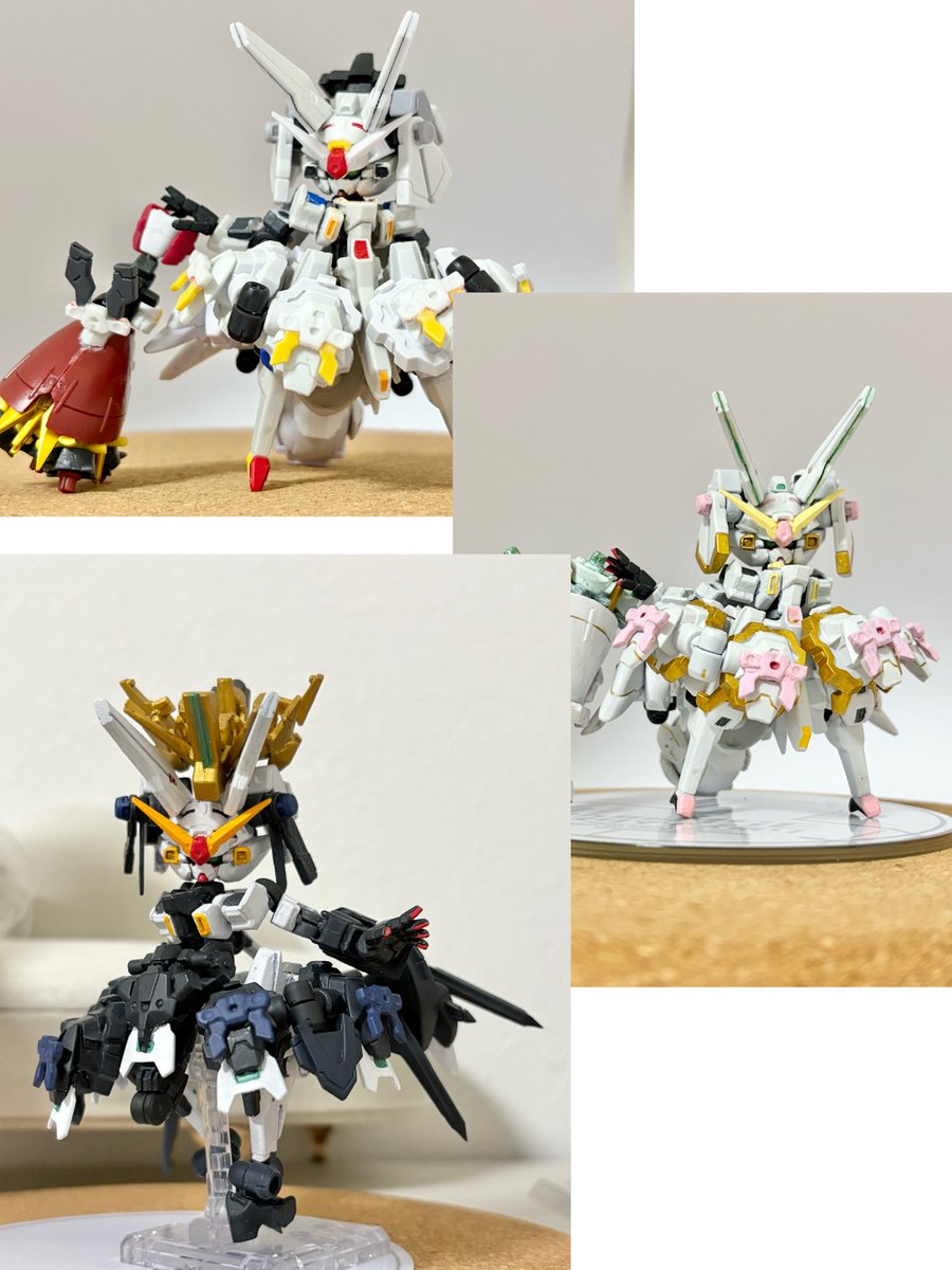 2回塗っていくスタイル( ˙-˙ ) #モビルスーツアンサンブル #これを見た