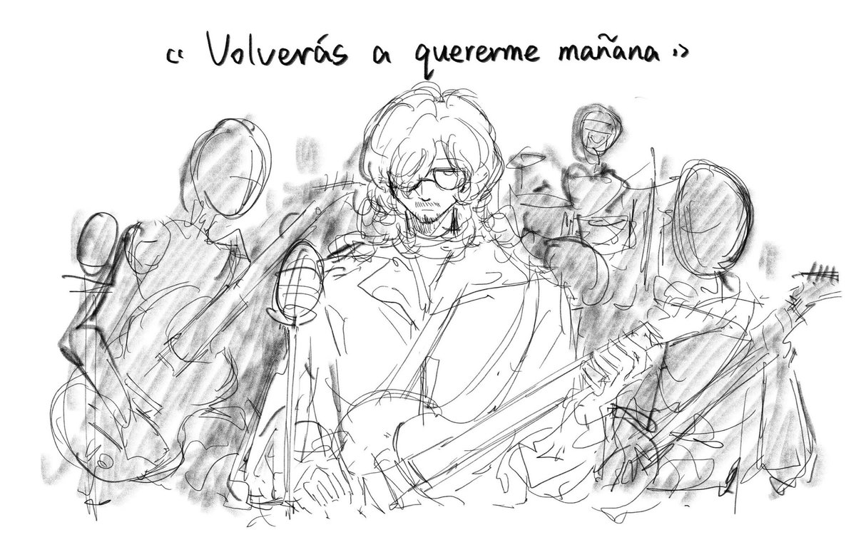 ((doodle about the new song of Perfecto Miserable