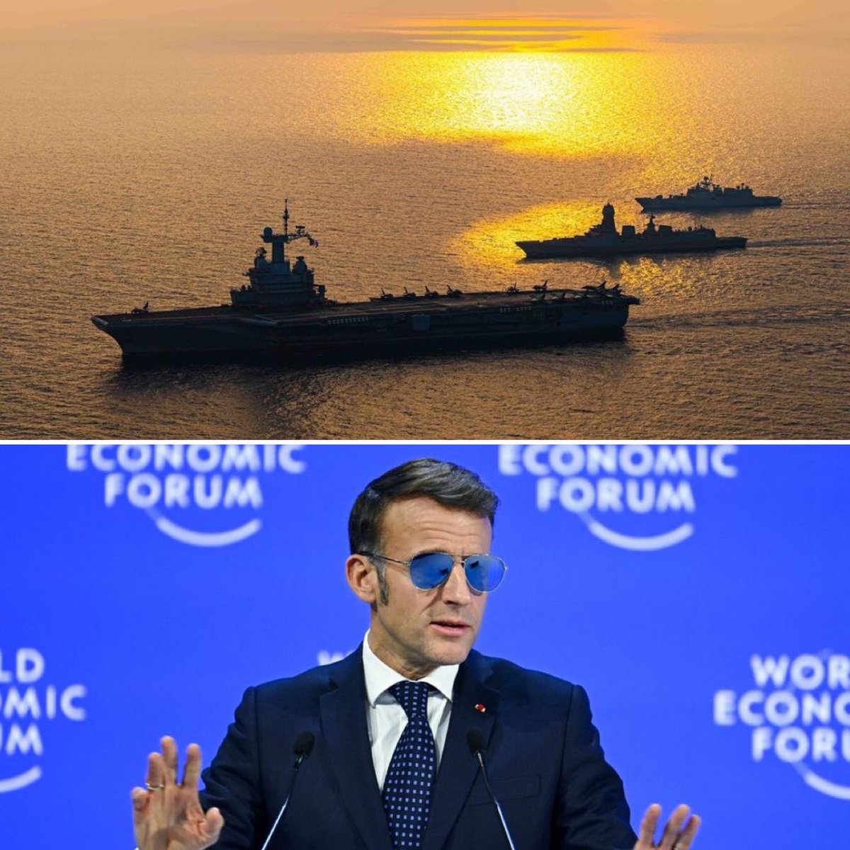 ImpactMediaFR's tweet photo. 🚨🇫🇷🇮🇷🇮🇱🇺🇸 ALERTE INFO !

LA FRANCE ENVOIE LE PORTE-AVIONS CHARLES-DE-GAULLE VERS LA MÉDITERRANÉE ORIENTALE.

(BFM TV) https://t.co/LXq6EWi4k0