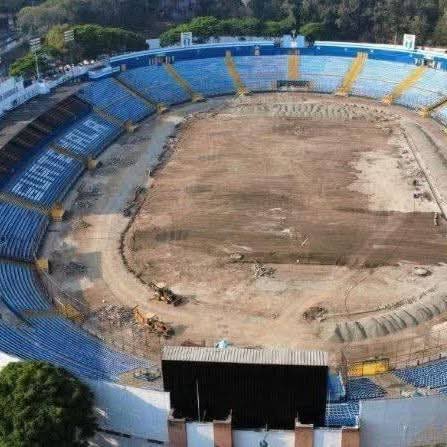 RadioFiesta3's tweet photo. Hasta las instalaciones deportivas en Irán han sido afectadas por los bombardeos. https://t.co/x7cdyo75fe