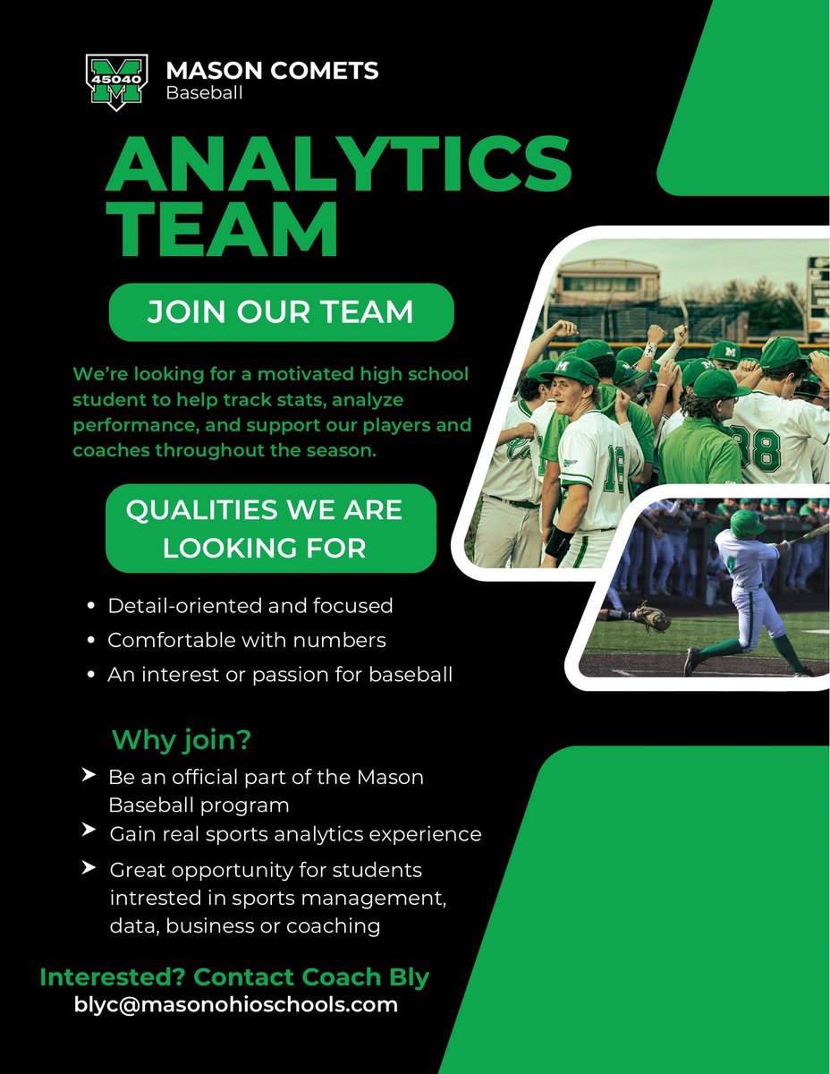 Mason Comets Baseball tweet media