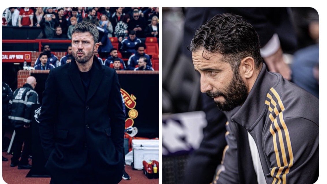 Kferg2011's tweet photo. @ManUtd @premierleague The Parable of 2 managers with SAME PLAYERS! One keeps on saying “we will suffer”, need new players that suit his style of play….full of complaints and tell some of his players they can’t play together. The OTHER… with SAME PLAYERS, just motivate his players and tweak style…. https://t.co/jKEQ9KUdU0