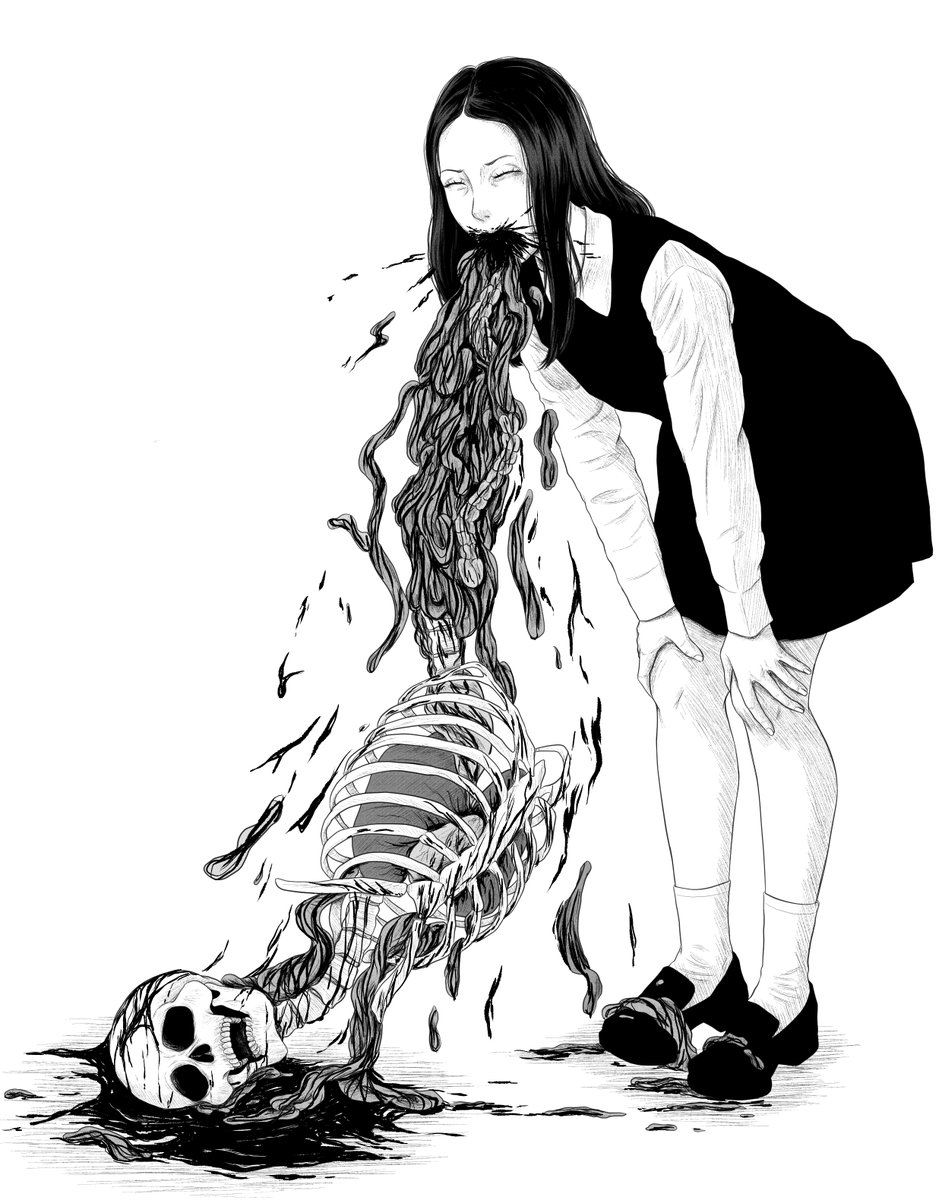 Darkning_art's tweet photo. anorexia nervosa https://t.co/Yv5VmB6dmO