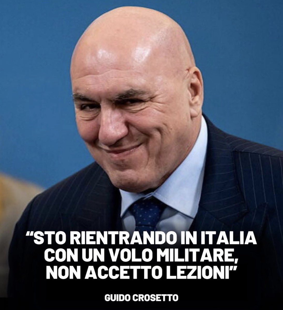 Caro Ministro Crosetto: il problema non è il bonifico, è che non sapeva nulla.
Il Ministro della Difesa scrive un post chilometrico per dirci che ha pagato il triplo per il volo di Stato. Ministro, non è questo il punto. Non ci interessa quanto ha pagato. Ci interessa che:
1️⃣