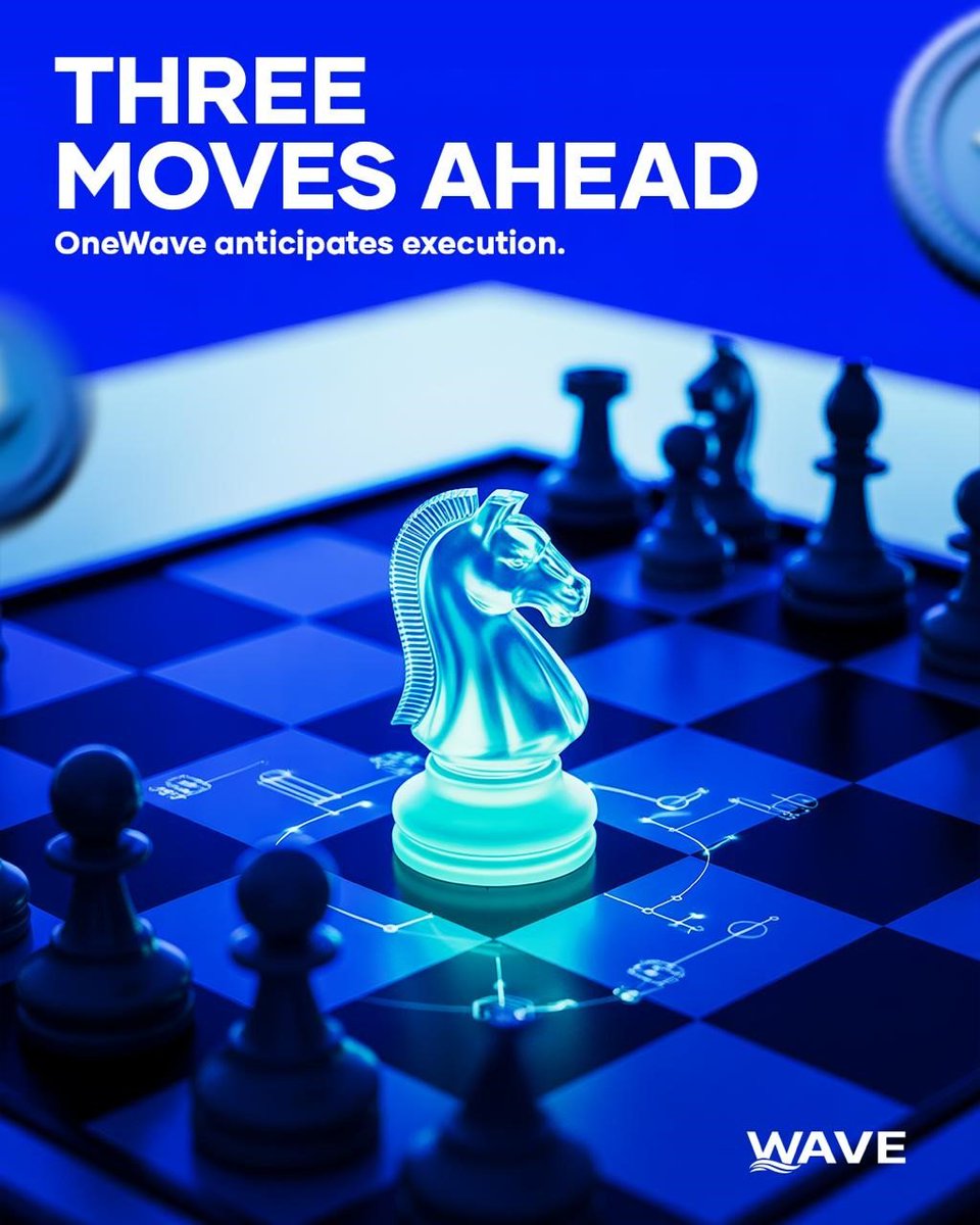 Execution isn’t reaction.
It’s anticipation.

Three moves ahead where intelligence routes before the market realizes.

OneWave doesn’t follow flow.
It positions before it.

#OneWave #Layer1 #Web3 #DeFi #Execution #CryptoInfrastructure