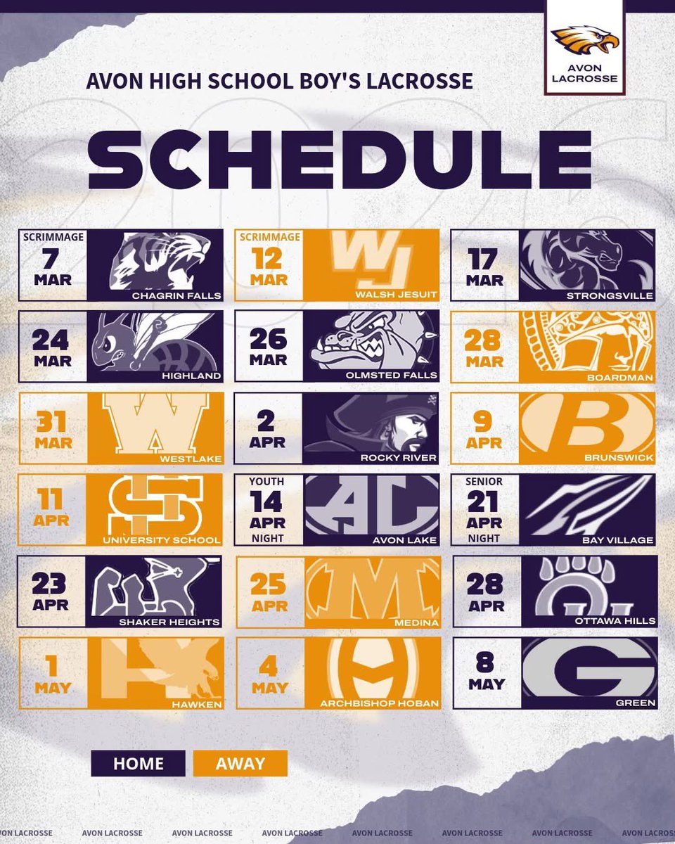 Avon HS Boys Lacrosse 🦅🥍 tweet media