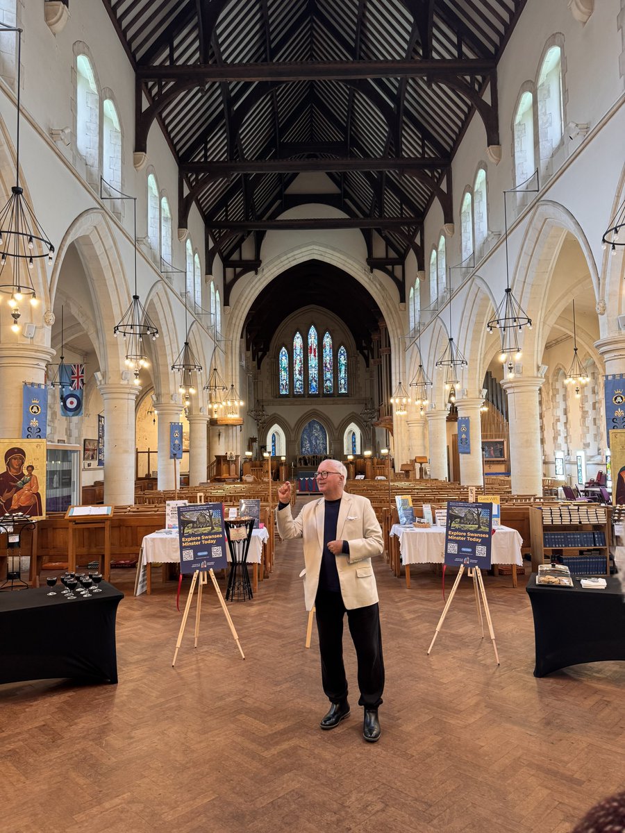 Pilgrimage app launched today. Another great reason to visit Swansea Minster! 

Full of the history and meaning of Swansea Minster