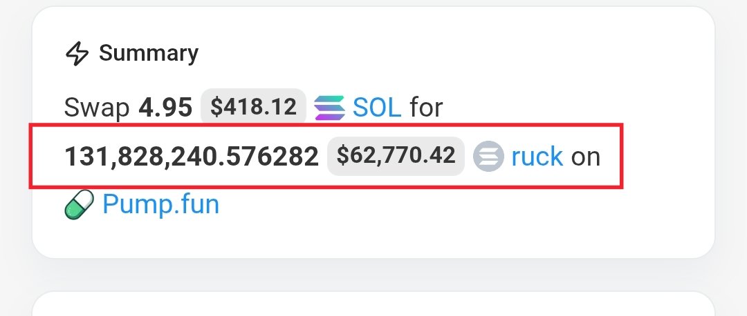 devs_hunter's tweet image. 🚨RUGPULL CALL - #ruck

🎯325: $ruck DKqgMMtEiAMXR8iz4tpVXgnmL8Bgzbu4XPyUrZWrpump

OnChain Checked ✅

⚠️ it's a scam token by @laserrXBT, bundled and supply control detected.

🚩Supply Control Concerns👇:

Top 3 holders control 21.3% of supply (11.82% + 7.36% + 2.12%), below