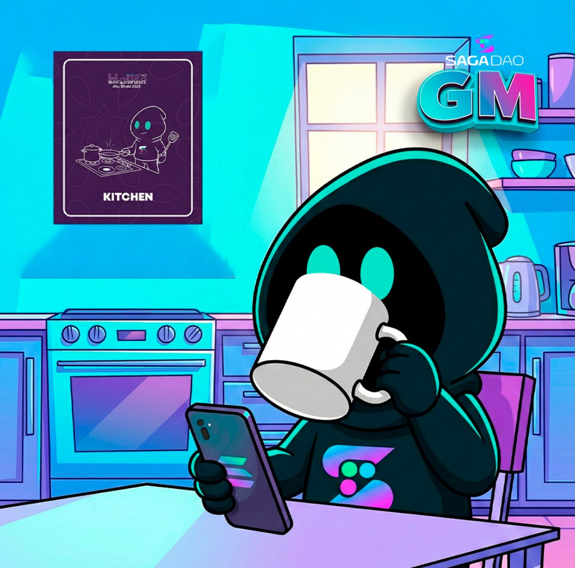 GM and Happy Sunday Legends 

SagaBoy hopes everyone is having a positive end to their weekend 

We have another MASSIVE week ahead

So keep those notifications on…….

The SagaDAO Is Building 🫡