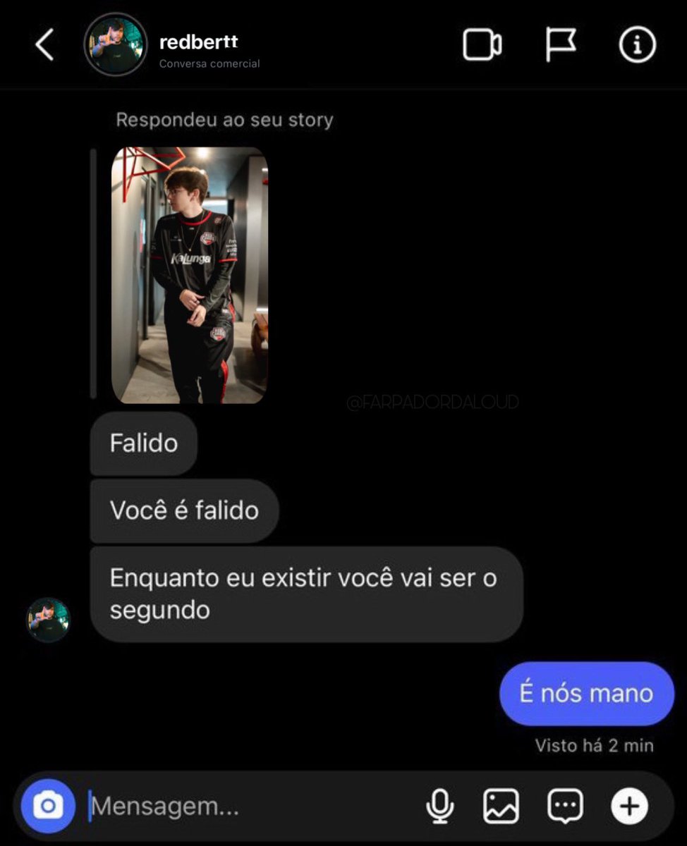 FARPADOR DA LOUD tweet media