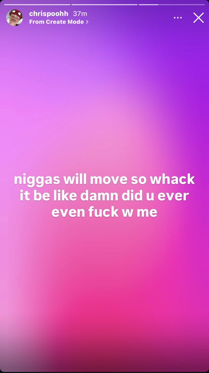 SteyeuhCotter's tweet image. Chris Cotter on his Instagram story.