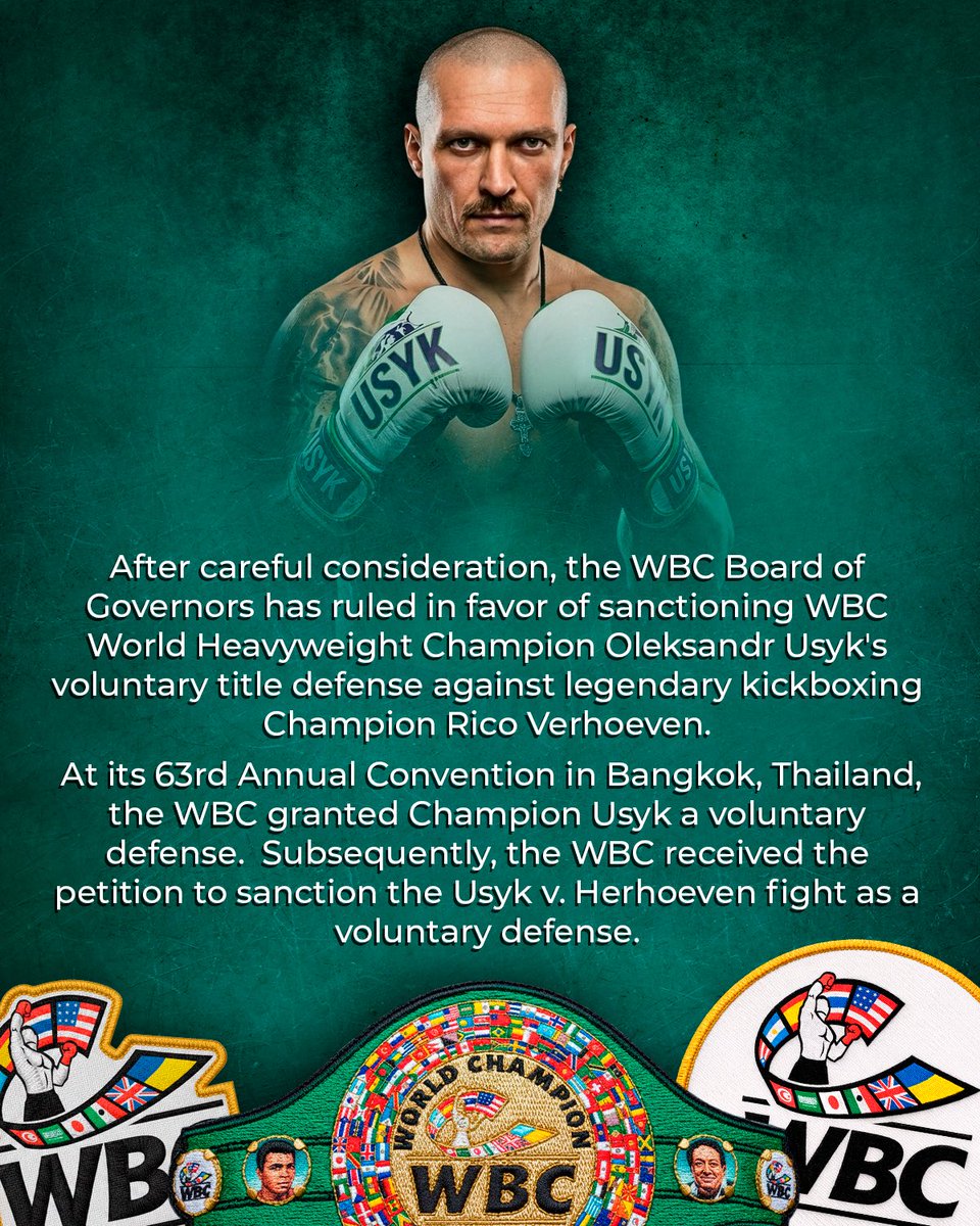World Boxing Council tweet media