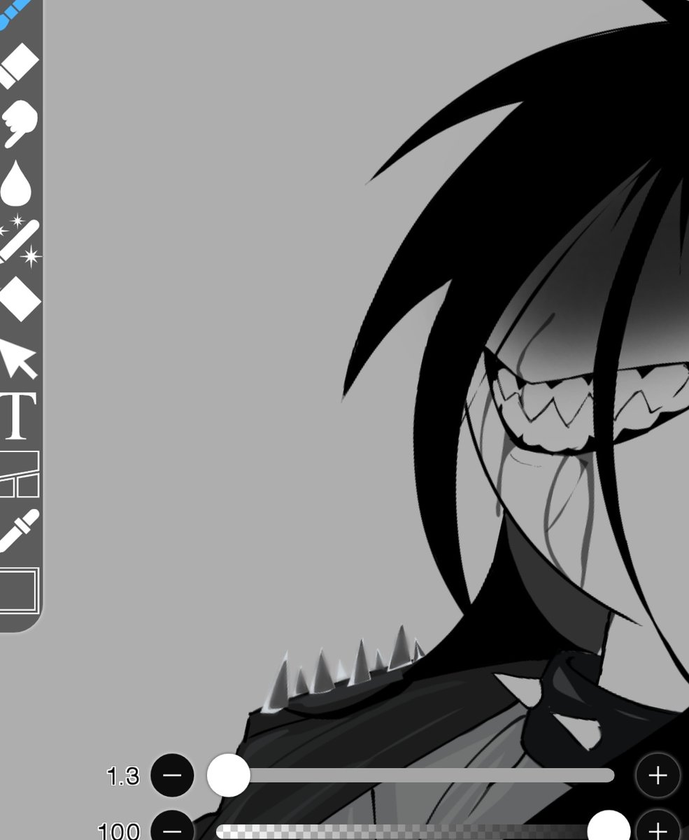 Second page of my mini comic Bastard coming soon...uwu WIP