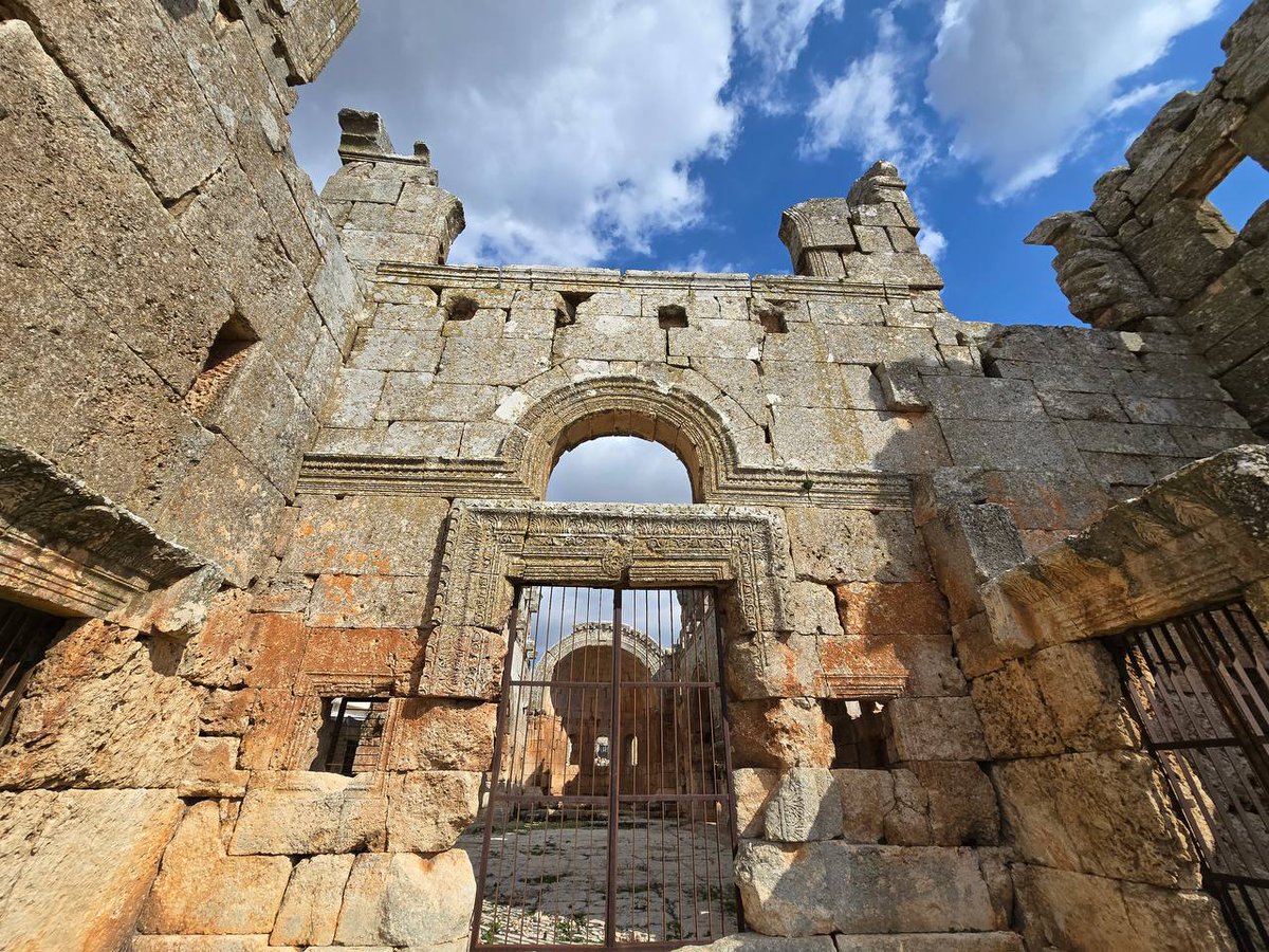 QalaatAlMudiq's tweet image. #Syria: the Byzantine Church of Qalb Lozeh (NW. #Idlib).