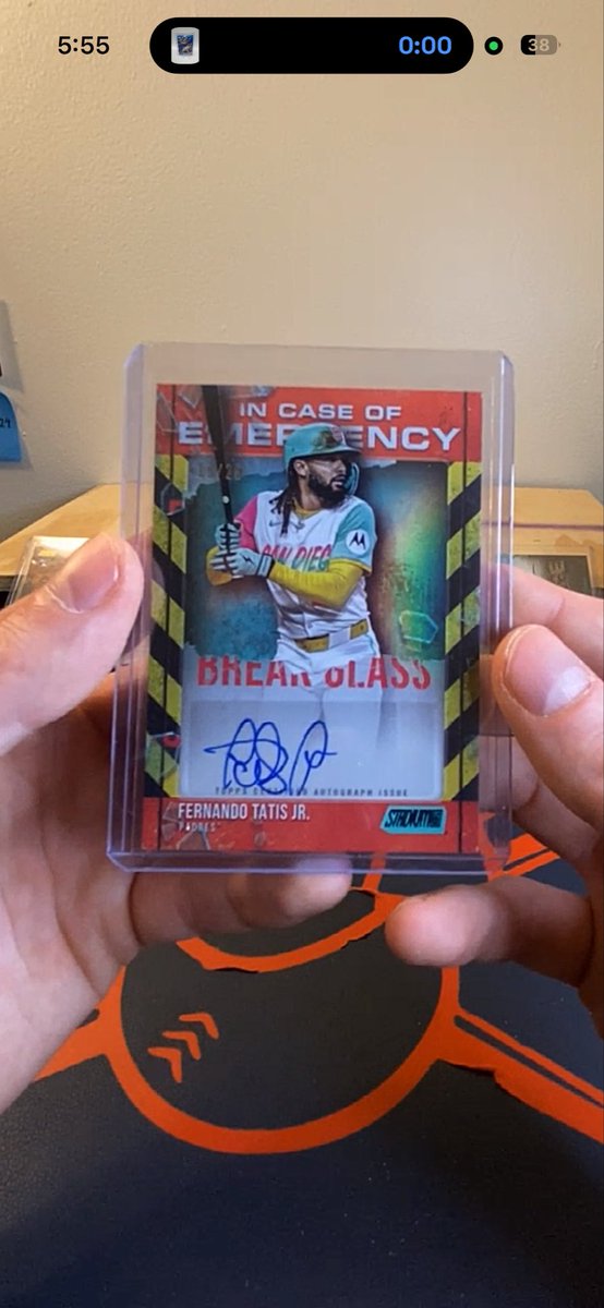 JesseRayCards's tweet photo. @SportsCardInv 2025 Stadium Club Tatis Auto /25 https://t.co/7P8EIjGT3o