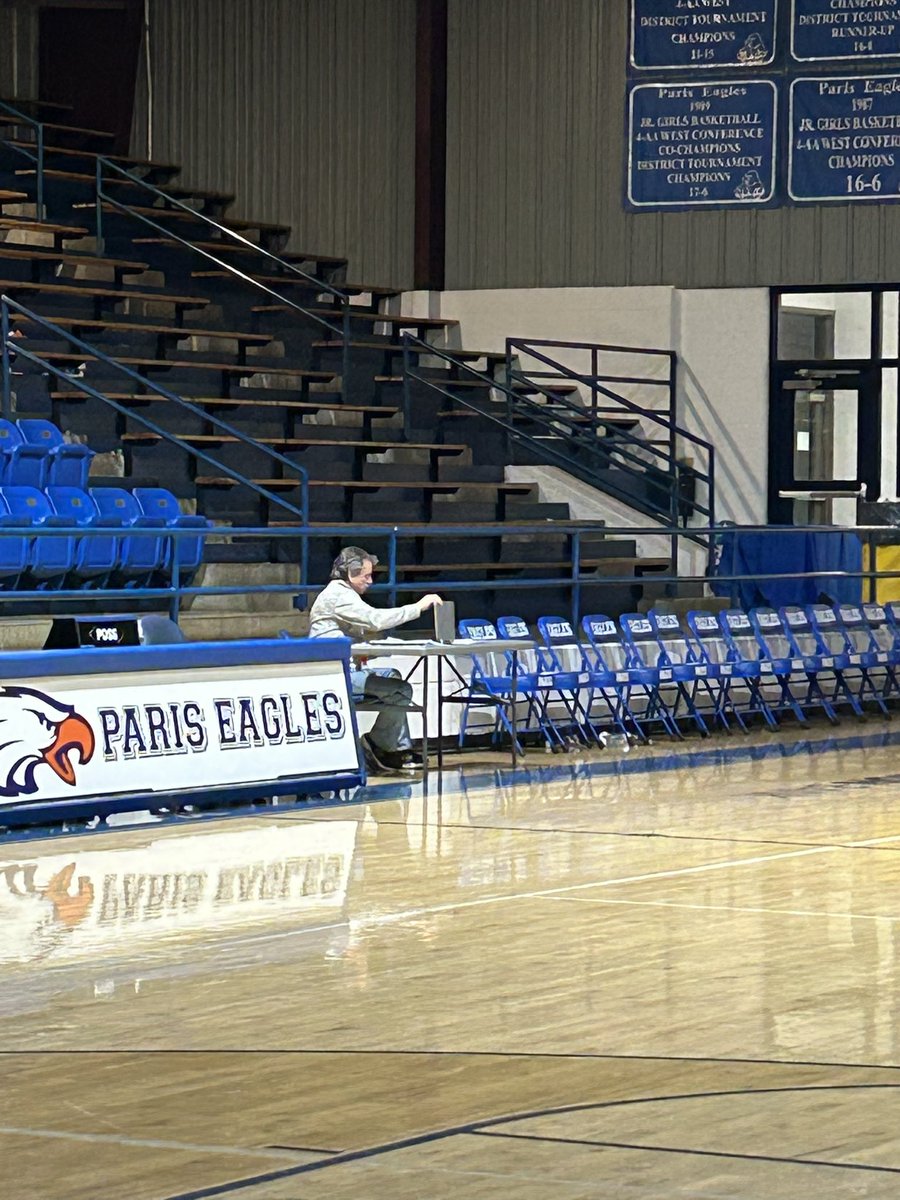 Appreciate Leland, <a href="/hmcilvain2/">Harold McIlvain II</a> and <a href="/Kevin_Trains/">Kevin Taylor</a> coming to Paris this week to cover the 3A-1 Regional Basketball Tournament in Paris!