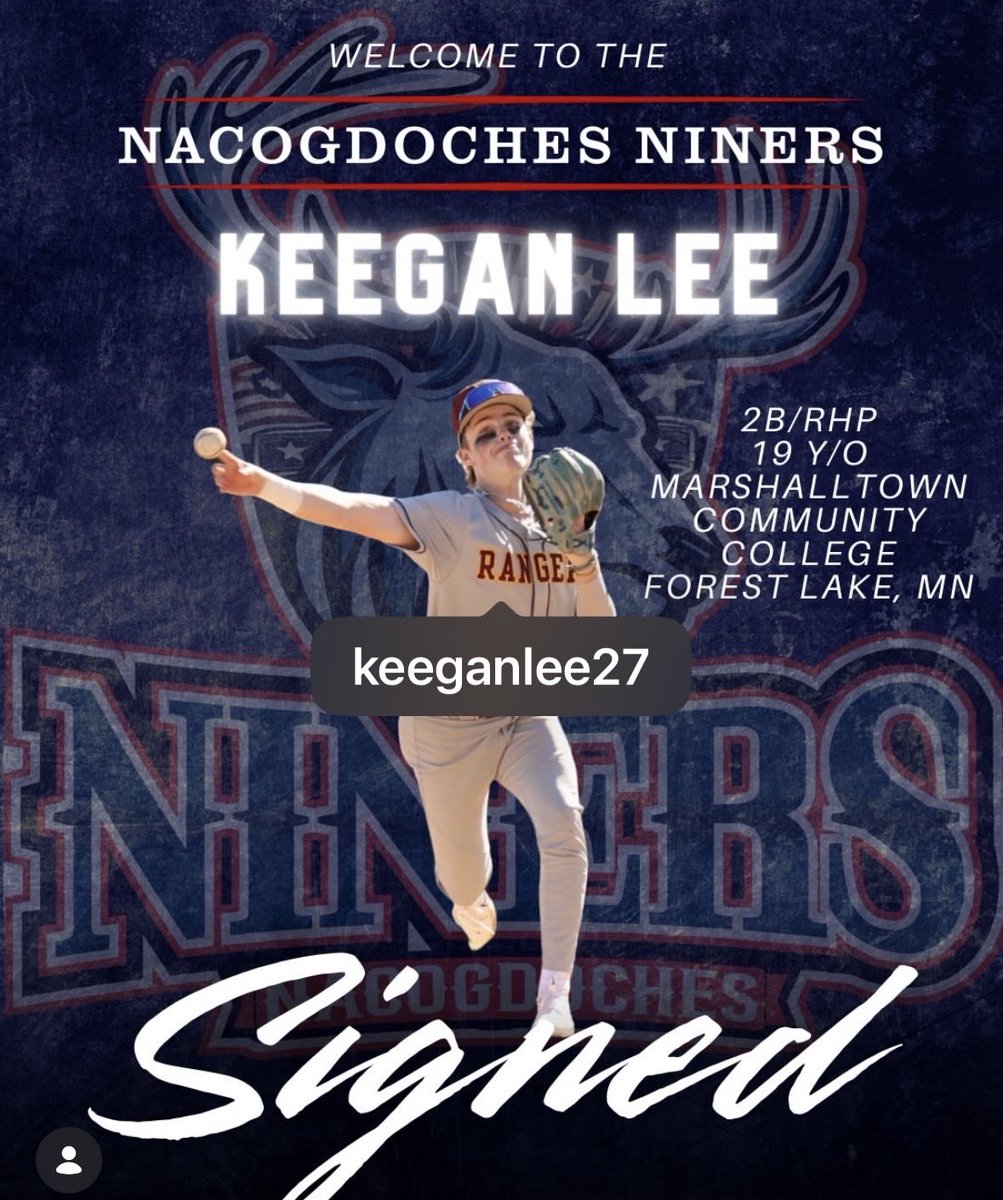 sammiclee's tweet photo. Looking forward to some Texas baseball! Congrats Keegan! Keep working hard! @FLBaseballMN  @nacodochesniners @MASH__BASEBALL https://t.co/LmdsSqpZjA