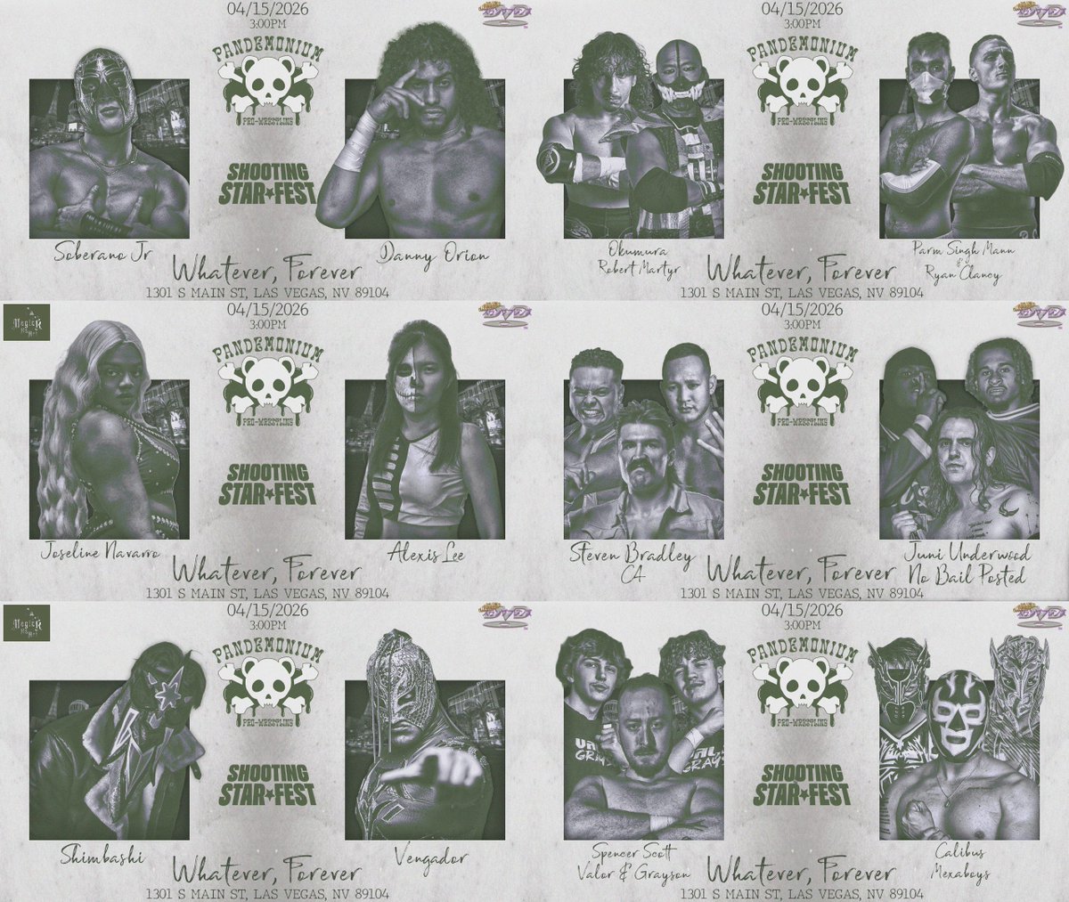 Pandemonium: Pro Wrestling tweet media