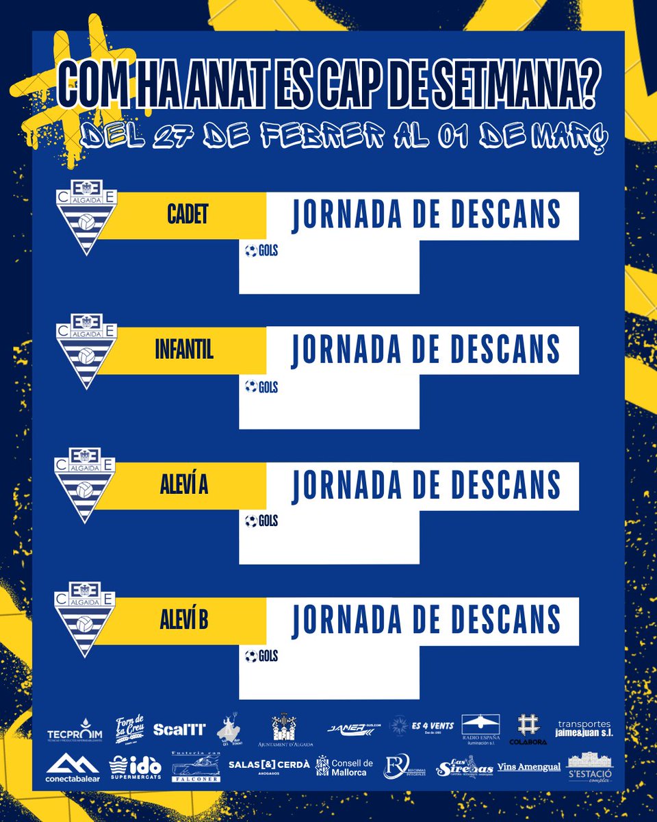 C E Algaida tweet media