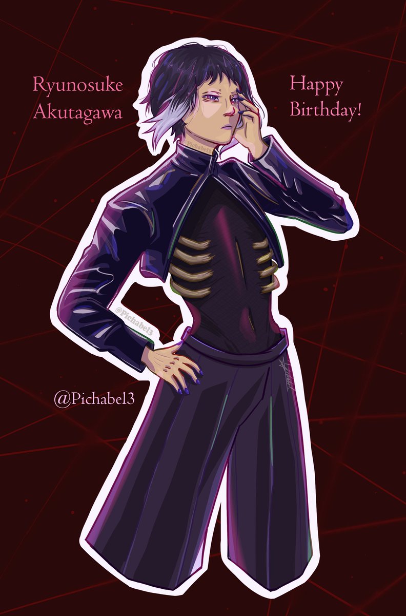 Pichabel3's tweet photo. feliz cumpleaños Akutagawa 🖤🤍
(JAHSJAHA Aku revivió todas mis cuentas amo)
#akutagawa #akutagawaryunosuke #bungostraydogs #bsdtwt #bsdfanart #やつがれ生誕祭2026 #ポートマフィアの禍狗生誕祭 https://t.co/bdVH0qG4M6