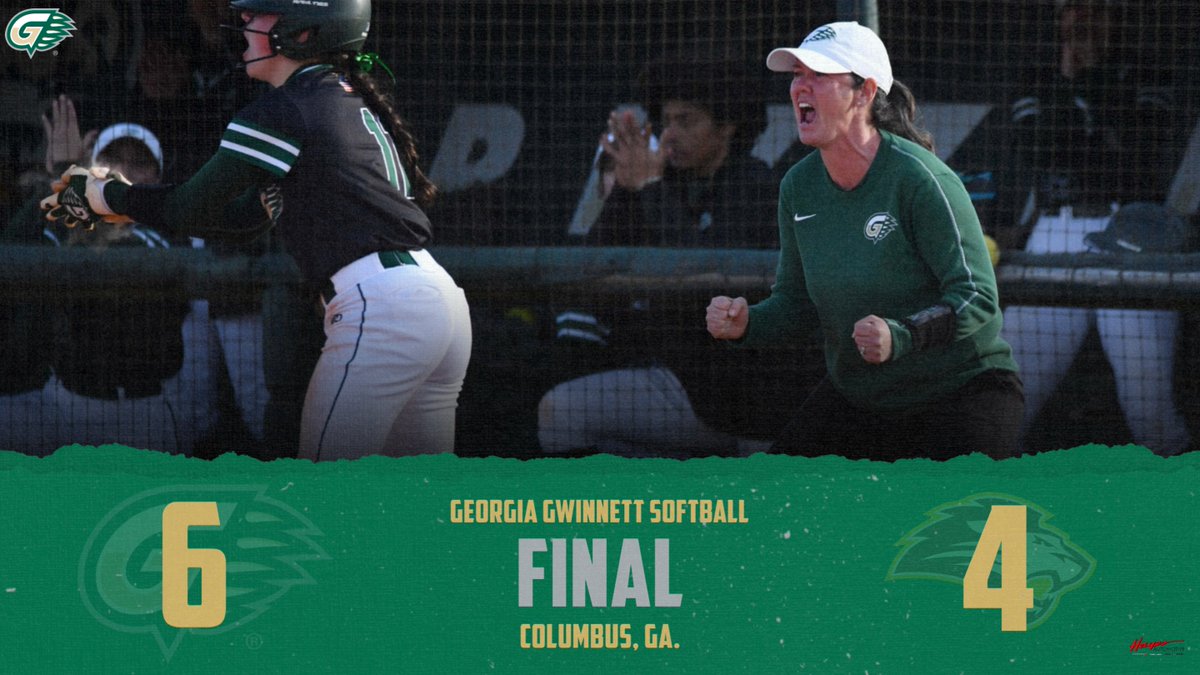 GGC_Softball's tweet photo. VICTORY! Grizzlies close out the NFCA Leadoff Classic with a win. Head Coach Kat Ihlenburg collects her 500th coaching victory.

#ClawsOut | #PumpingOutChampions https://t.co/rEMUpn5fj6