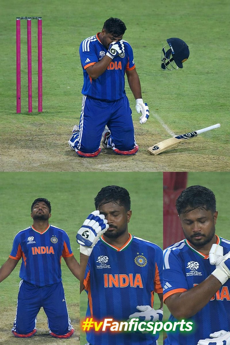 Aadee0018's tweet photo. #INDvsWI #SanjuSamson 
"March 2026 is my birthday month, and this is the best possible start —the greatest gift ever. Love you, Sanju!"

#semifinals #semifinal #March
"Kneeling not in defeat, but in devotion. Every run, every prayer —for the fans, for the legacy. #vFanficsports https://t.co/VQl8345Wl1