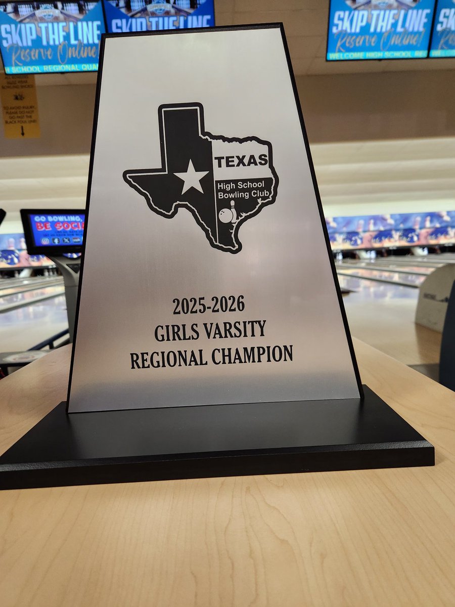 CBHSBowling's tweet photo. 2X Regional Champions!!  We love the way that sounds.  Brook Girls are now STATE BOUND!!  Go Brook!! 🎳🎳 https://t.co/n9kThhweGW
