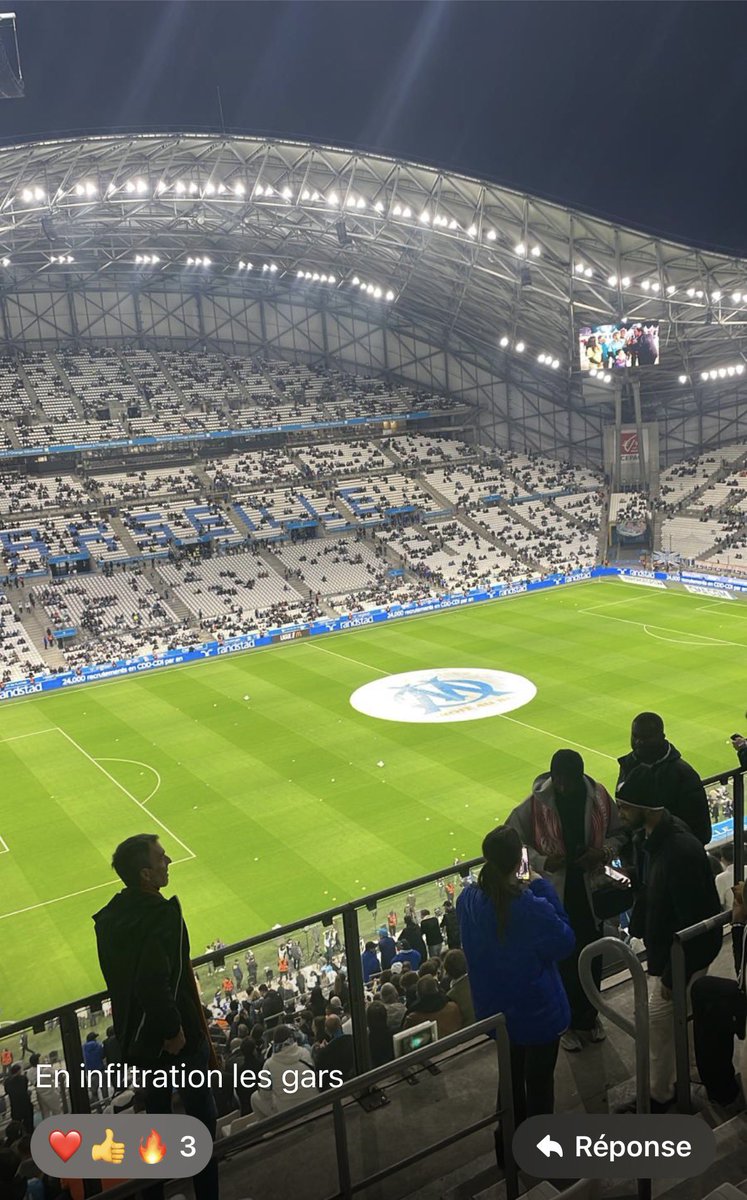 Des infiltrés en terre marseillaise 

Faite attention à vous les <a href="/normandyGones/">NormandyGones</a> 

Bon match et aller l’OL 🔴🔵❤️
#TeamOL