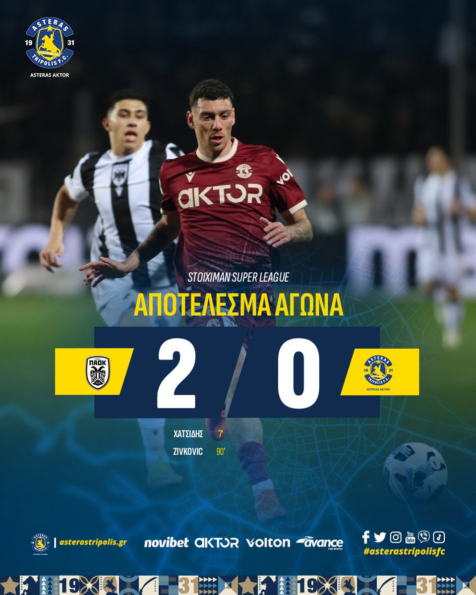 Asteras Tripolis FC tweet media