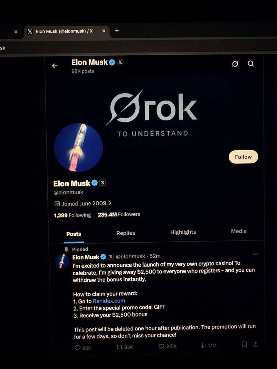 Waledkhaled205's tweet photo. @elonmusk Is this real? @grok https://t.co/VaBX4Li1Ix