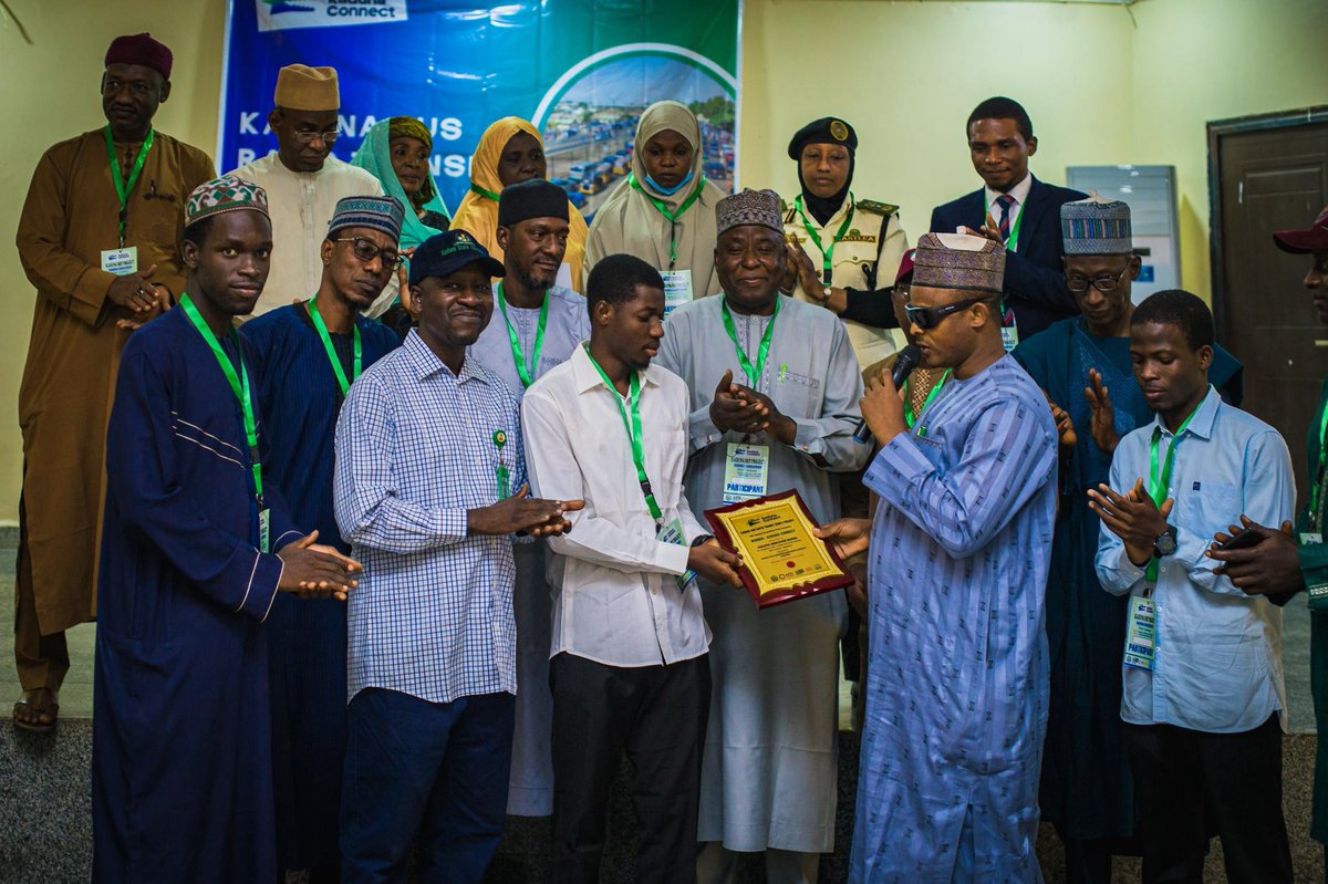 kadunabrt's tweet photo. Khalifa Abdulkadir Haruna of Kaduna State University has emerged winner of the KBRT Naming Competition!

His entry, “Kaduna Connect,” received the highest votes during the stakeholders engagement and name suggestion forum held last year. https://t.co/byiY9LNrYk