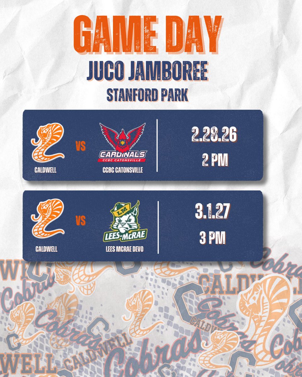 CALDWELL ATHLETICS tweet media