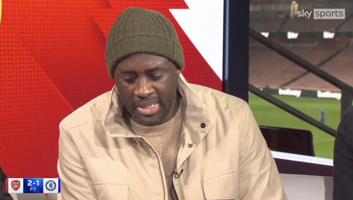 🚨🗣️ 𝗡𝗘𝗪: Yaya Toure: "I am disappointed about this game. We want to see fluid football, passing, attacking, scoring chances. But at the end of the day we see 3 goals from set pieces. In a derby, it's strange."

— <a href="/SkySport/">skysport</a>
