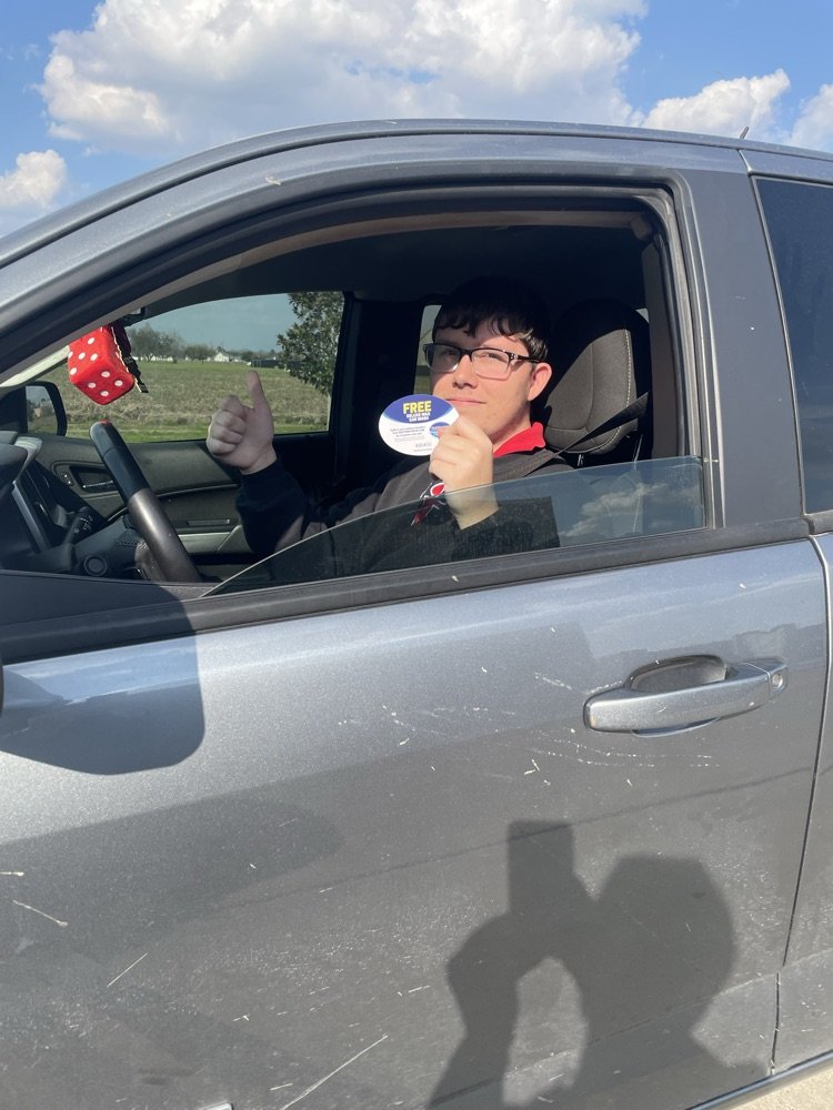 wbrpanthers's tweet photo. Not sure if they are the winners/losers, these are the  Whitewater car wash recipients from car pool &amp; student parking lot https://t.co/HSviLeJFrM