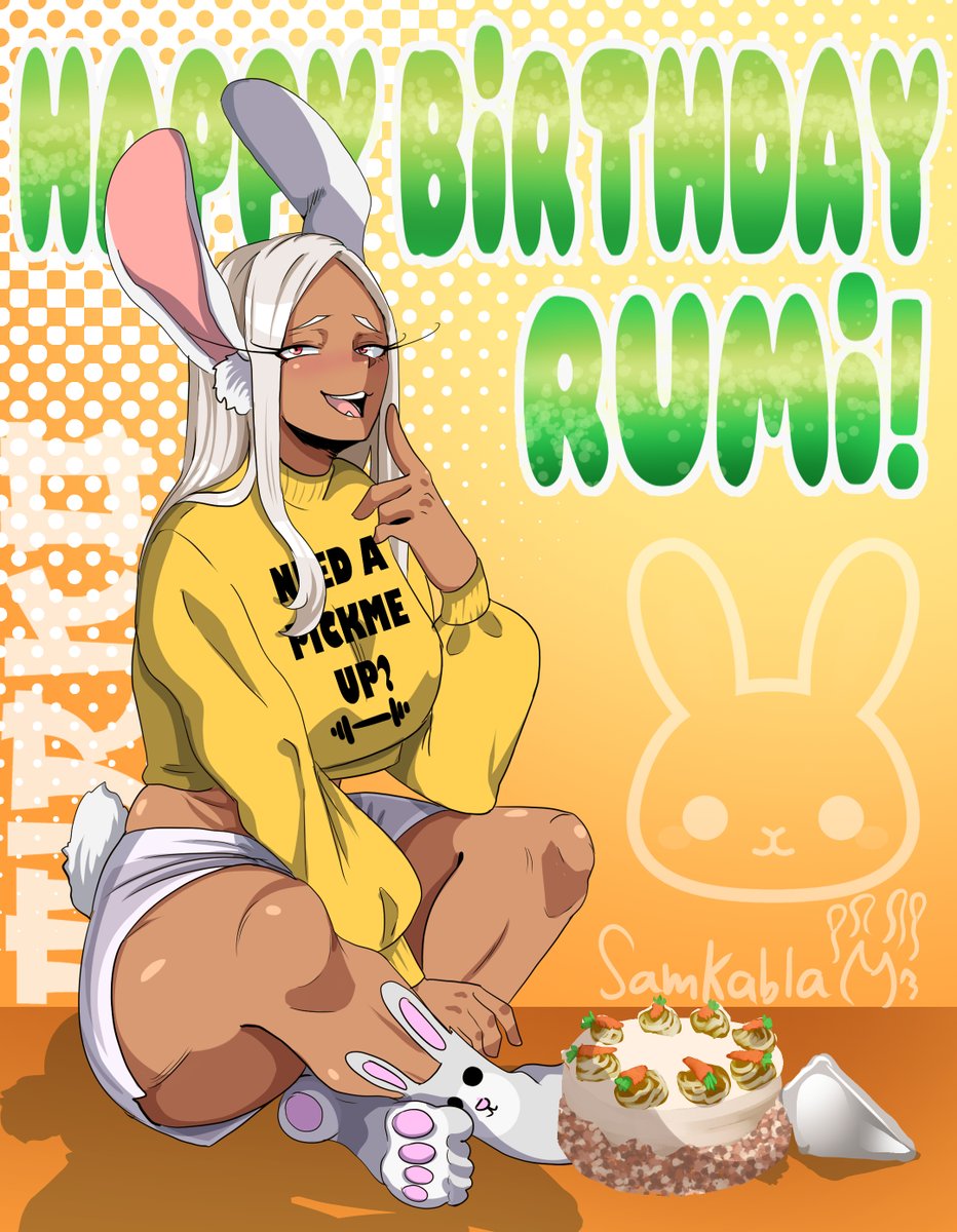 skablamofficial's tweet photo. It's Miruko's Birthday!
#myheracademia #mha #miruko #mirko #animegirl #anime #manga #waifus https://t.co/CDT8nN0PgS